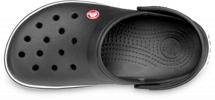 Унисекс кроксы Crocs Crocband Black M10-W12 42-43р. (27,2 см) Черный от ...