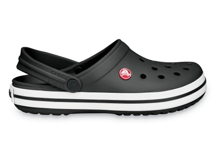 Унисекс кроксы Crocs Crocband Black M6-W8 38-39р. (23,8 см) Черный от ...