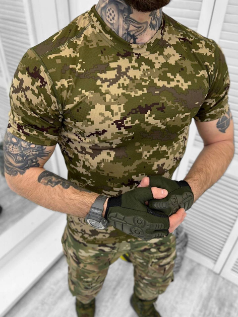 Тактична футболка Combat Performance Shirt Піксель XXL - зображення 2