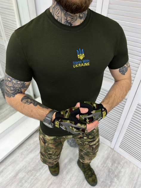 Тактическая футболка Patriot T-shirt Хаки M - изображение 1