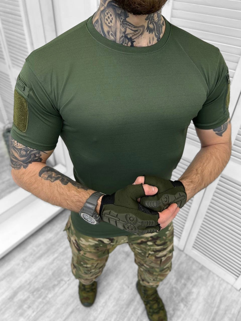 Тактическая футболка Special Operations Shirt Olive L - изображение 2