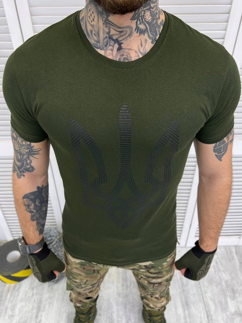 Тактическая футболка Combat Performance Shirt Хаки XXL - изображение 1