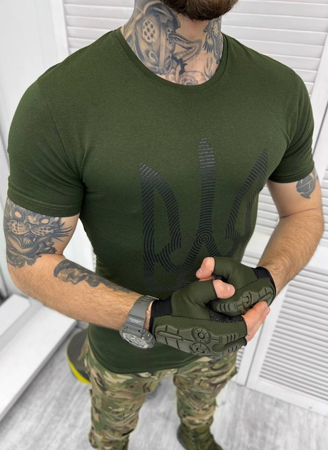 Тактическая футболка Combat Performance Shirt Хаки XXL - изображение 2