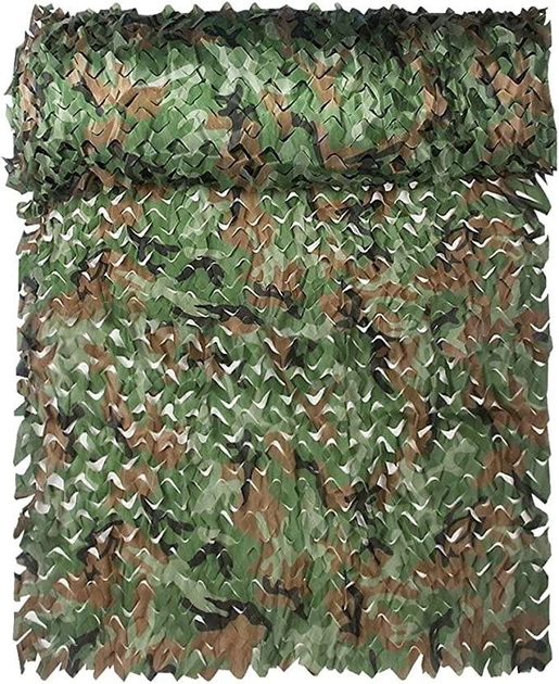 Тактическая маскировочная сетка камуфляжная Royaliya 3x5м Woodland - изображение 2