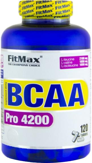 Амінокислоти FitMax BCAA PRO 4200 120 т (5908264416764) - зображення 1