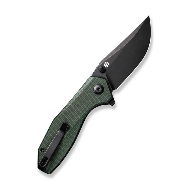 Ніж Civivi ODD 22 Green Micarta Black Blade (C21032-2) - зображення 2