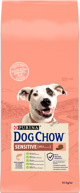 Sucha karma dla psów Purina Dog Chow Adult Sensitive 14 kg (DLZPUIKSP0038) - obraz 1
