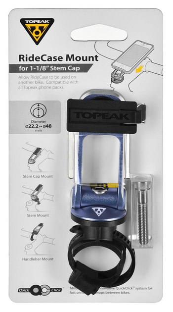 Uchwyt do smartfona Topeak RideCase Mount Czarny (T-TC1021) - obraz 6