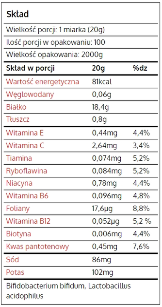 Protein Megabol Egg Pro 300 g Truskawka (5907582338147) - obraz 2