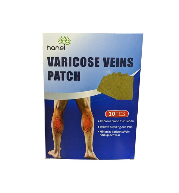 Пластирі від варикозу (10 шт) Varicose Veins Patch - зображення 1