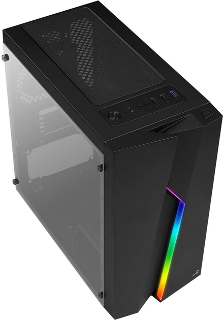 Корпус Aerocool PGS BOLT MINI BLACK RGB (AEROPGSBOLTMINI-BK-R) - изображение 3