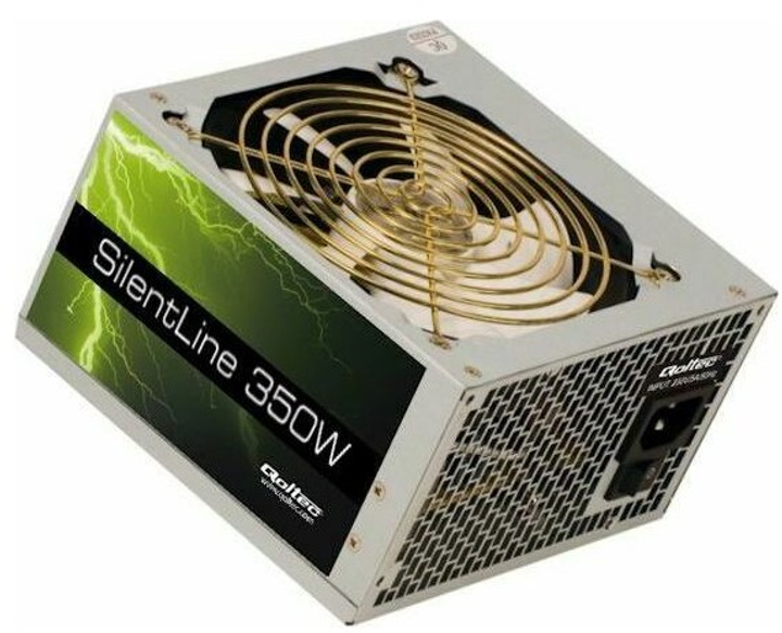 Блок питания Qoltec SilentLine ATX 350W Bulk - изображение 2