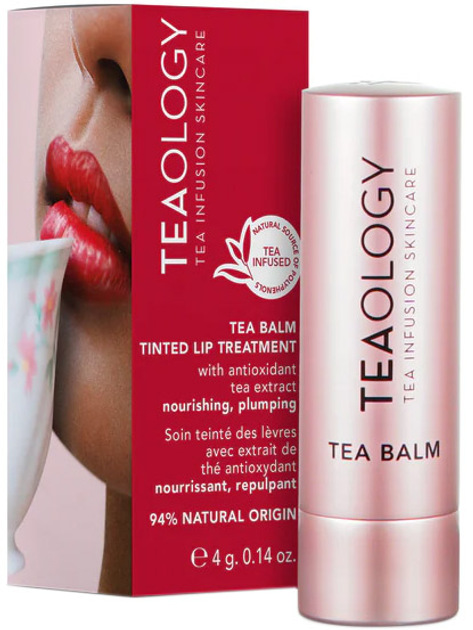 Бальзам для губ Teaology Cherry Tea Balm Tinted Lip Treatment 4 г (8050148500735) - зображення 1