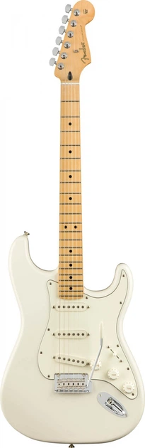 Электрогитара Fender PLAYER STRATOCASTER MN Polar White – фото
