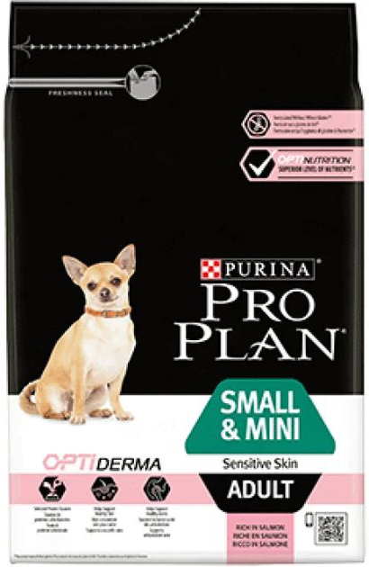 Сухий корм Purina Pro Plan Adult Small&Mini Sensitive Skin 7 kg (DLZPUIKSP0059) - зображення 3