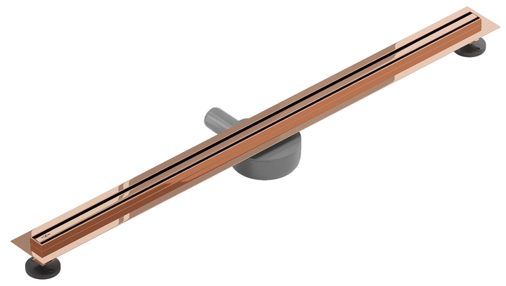 Трап для душа Mexen Flat Slim Rose Gold 80 см. MEX-1641080 - изображение 3