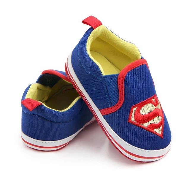 Пінетки Superman S&T (сині) р. 21 (13 см 12-18 міс) - Фото 2 Пінетки Superman S&T (сині) р. 21 (13 см 12-18 міс) - изображение 2