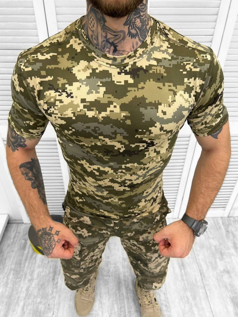 Тактична футболка Combat Performance Shirt Піксель Elite XXL - зображення 1