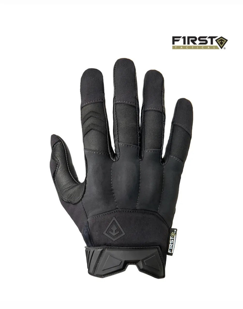 Рукавички First Tactical Men’s Pro Knuckle Glove L чорні - зображення 1