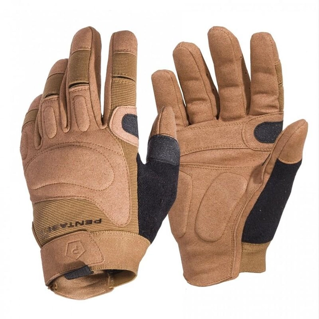 Тактические перчатки Pentagon Karia Gloves P20027 X-Small, Койот (Coyote) - изображение 1