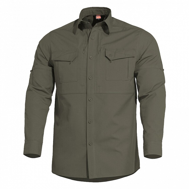 Тактична сорочка Pentagon Plato Shirt K02019 X-Large, Ranger Green - зображення 1