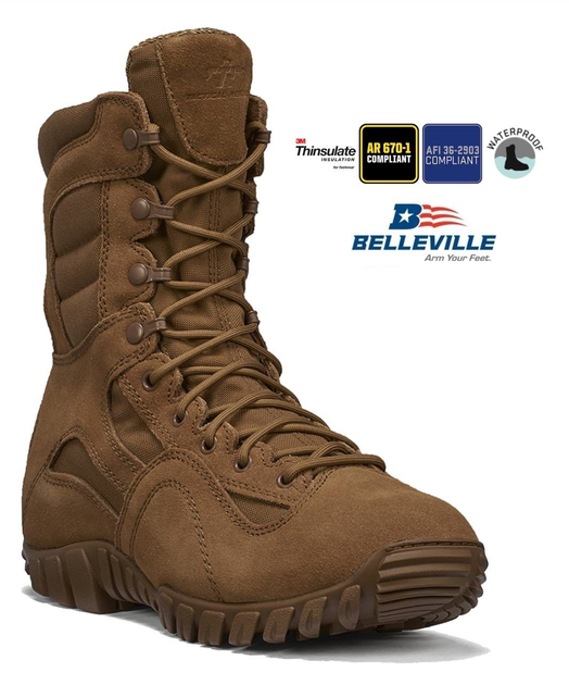 Тактичні черевики Belleville Khyber Boot 42 Coyote Brown - зображення 1