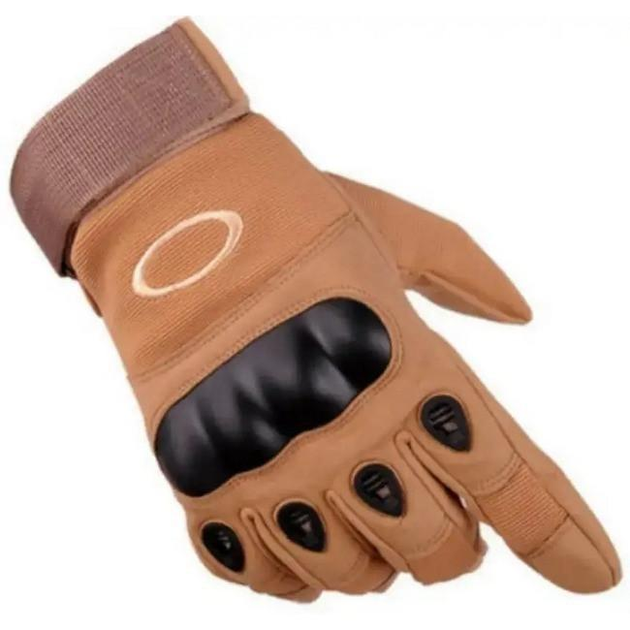 Тактичні рукавички Oakley XL койот - зображення 1