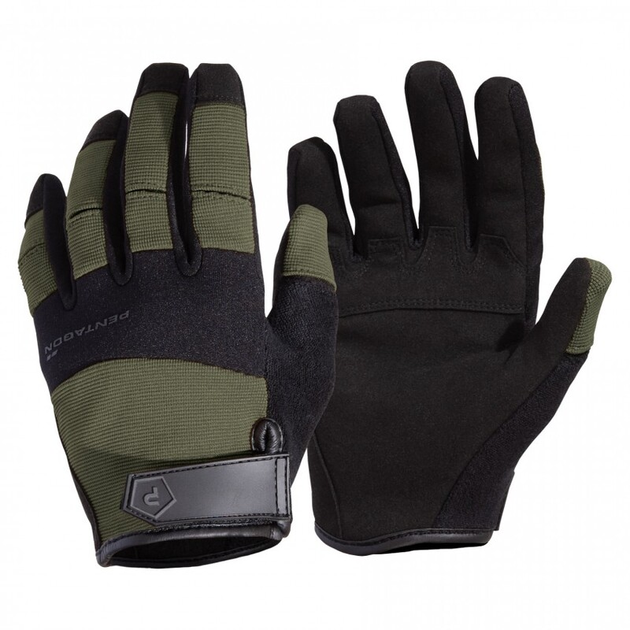 Тактичні рукавички Pentagon Mongoose Gloves P20025 Large, Олива (Olive) - зображення 1