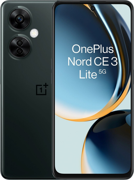 Smartfon OnePlus Nord CE 3 Lite 5G 8/128GB Chromatic Gray (CPH2465) - obraz 1