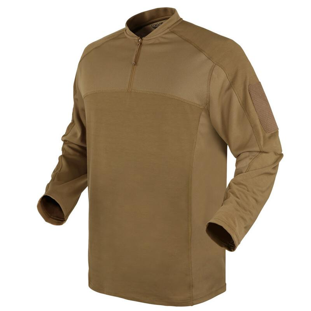 Боевая антимикробная рубашка Condor Trident Battle Top Long Sleeve 101206 XX-Large, Тан (Tan) - изображение 1