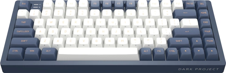 Клавіатура дротова Dark Project KD83A PBT Mech. G3ms Sapphire ENG