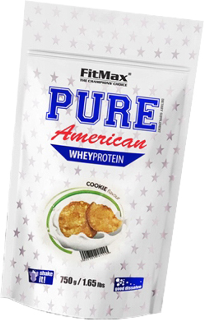 Протеїнова добавка Fitmax Pure American 750 г Печиво (5902385241113) - зображення 1