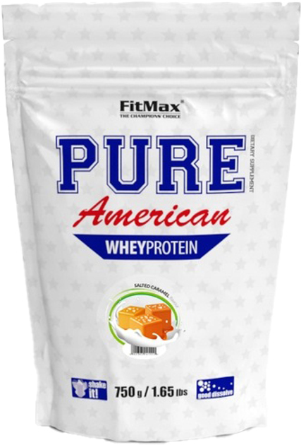Odżywka białkowa Fitmax Pure American 750 g Słony karmel (5902385241120) - obraz 1