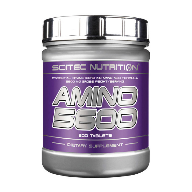 Аминокислоты Scitec Nutrition Amino 5600 200 таблеток – фото, отзывы ...