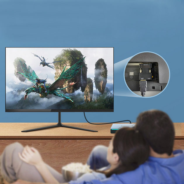 Конвертер з HDMI на VGA, зі звуком, 1080P - Фото 2 Конвертер з HDMI на VGA, зі звуком, 1080P - зображення 2