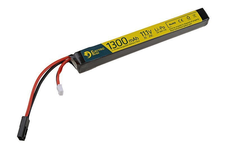 Аккумулятор Electro River LiPo 11,1V 1300mAh 25/50C - изображение 1
