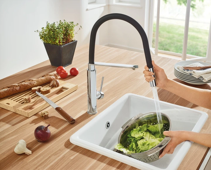 Кухонний змішувач для мийки GROHE Concetto (31491000) - зображення 4