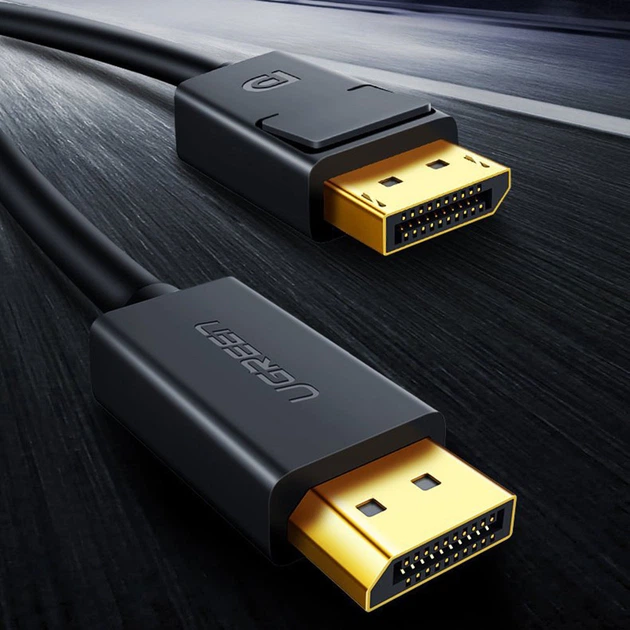 Кабель Ugreen P102 DP V1.2 Male to Male Cable 4K/60Гц 2K/144Гц 5 м