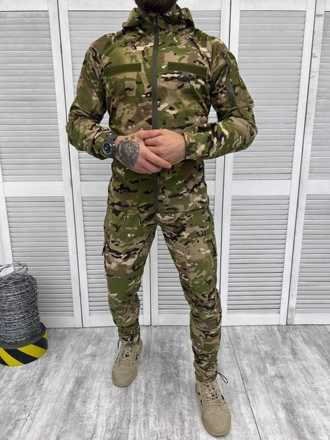 Тактический костюм военный Maveri ( Куртка + Штаны ), Камуфляж: Мультикам, Размер: M - изображение 1