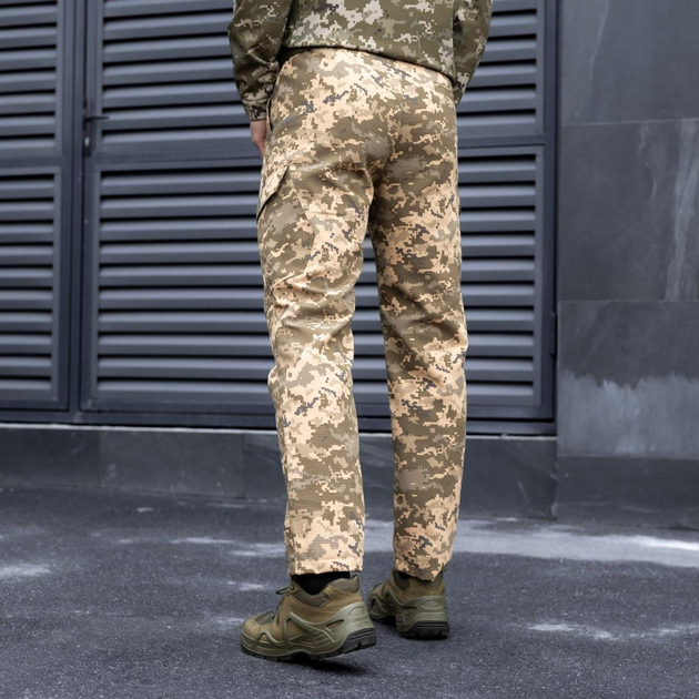 Чоловічі тактичні штани піксельні весняні осінні літні S - зображення 2