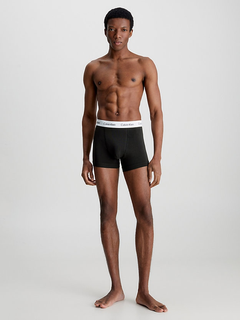 Набір трусів-боксерів чоловічих Calvin Klein Underwear 3P Trunk 0000U2662G-001 XL 3 шт Чорний (5051145283389) - зображення 4