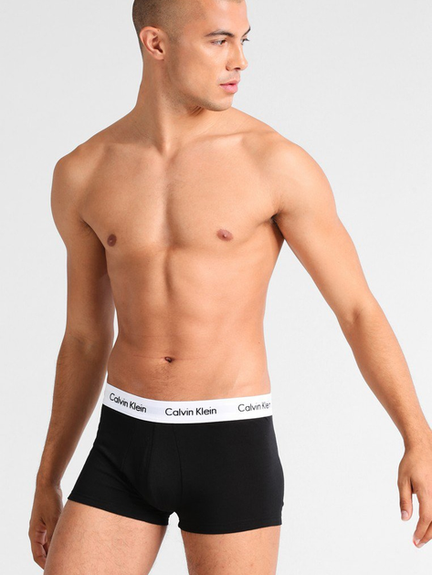 Zestaw majtek męskich typu bokserki Calvin Klein Underwear Trunk 3Pk 000NB1893A-001 M 3 szt Czarny (8719115125035) - obraz 3