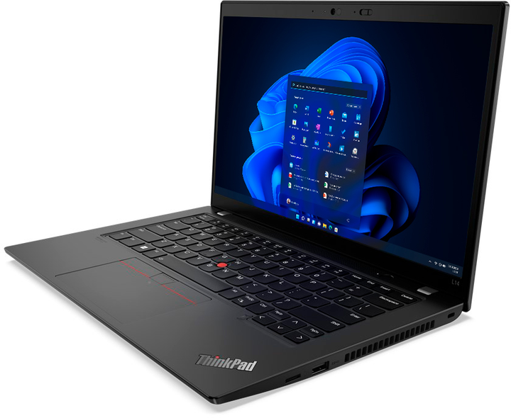Laptop Lenovo ThinkPad L14 G3 (21C1005UPB) Black - obraz 2