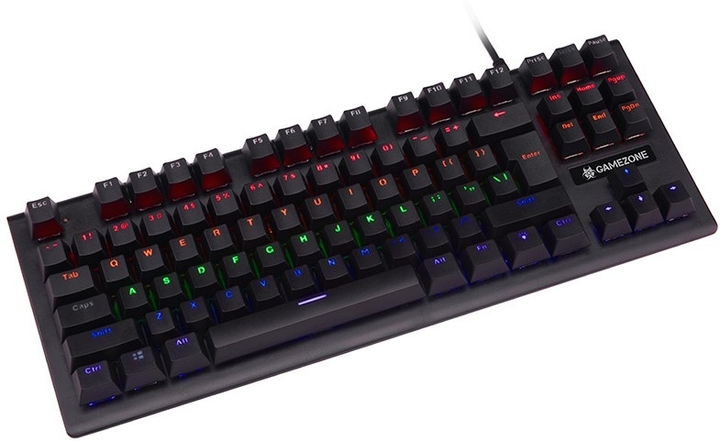 Klawiatura przewodowa Tracer Gamezone Stinger 87 USB Czarna (TRAKLA46221) - obraz 6