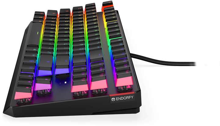 Клавіатура дротова Endorfy Thock TKL Pud Kailh Brown USB Black (EY5A005) - зображення 8