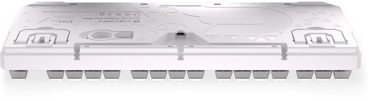 Klawiatura przewodowa Endorfy Thock TKL Pud Kailh Red USB Onyx White (EY5A009) - obraz 12