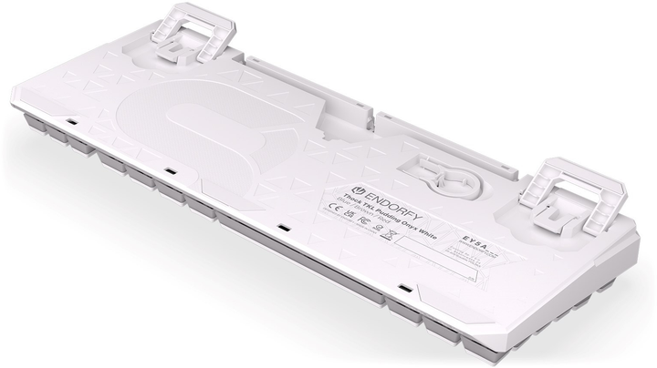 Klawiatura przewodowa Endorfy Thock TKL Pud Kailh Blue USB Onyx White (EY5A007) - obraz 14