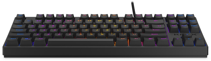 Klawiatura przewodowa Krux Atax PRO RGB TKL Outemu czerwona USB czarna (KRX0040) - obraz 3