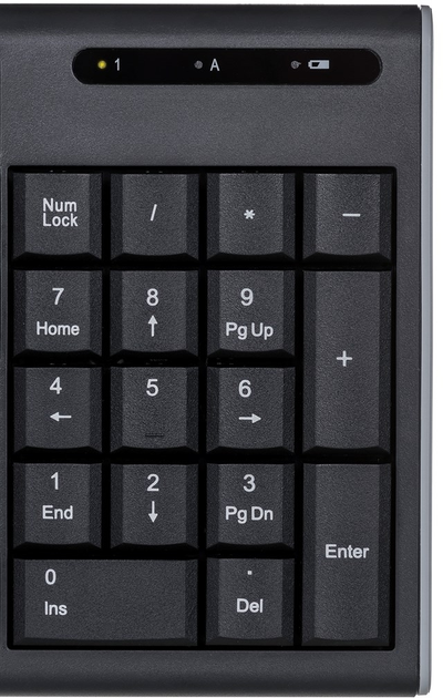 Klawiatura bezprzewodowa Activejet K-3903SW USB/bezprzewodowa Czarna - obraz 6