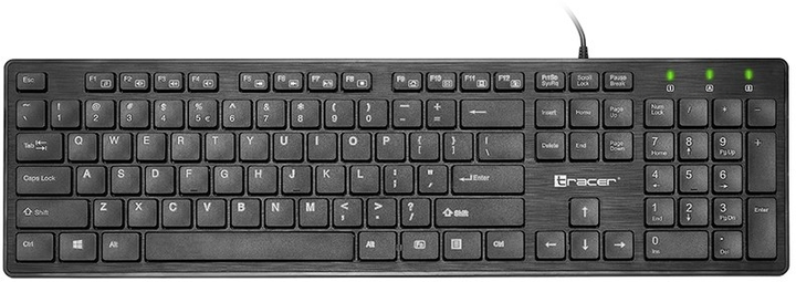 Клавіатура дротова Tracer Ofis USB Black (TRAKLA45922) - зображення 1